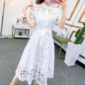 Women white dress